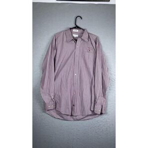 Texas A&M Aggies Shirt Mens Large Maroon Red NCAA Football Cutter & Buck